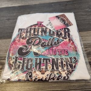 New! Small Thunder Rolls Garth Brooks Shirt